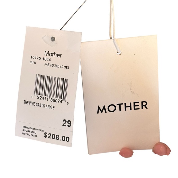 MOTHER Pixie Sailor Ankle Pants | Found At Sea | Size 29 | NWT - Picture 6 of 7